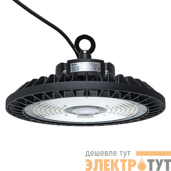 Светильник светодиодный ДСП-2103 200Вт 5000К IP65 90град. промышлен. для высоких пролетов HIGHBAY EKF HIL-2103-200-90-5000