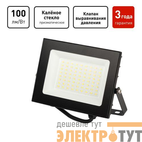 Прожектор светодиодный PRO LPR-062-0-65K-050 50Вт 6500К 5000лм IP65 призма Эра Б0064625