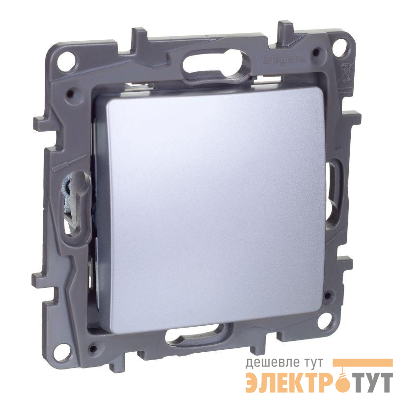 Переключатель перекрестный 1-кл. Etika 250В 10AX винт. зажимы алюм. IEK 672449