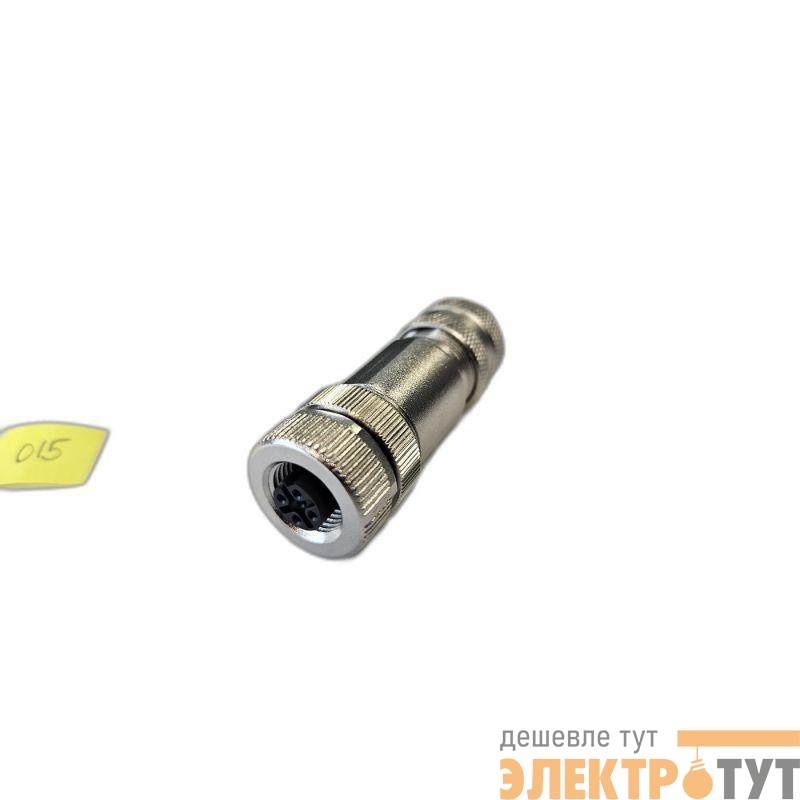 Разъем М12 5B гнездовой винт метал. прямой резьба PG9 каб. часть СЦМ120002-05B СТЭЗ 185200015