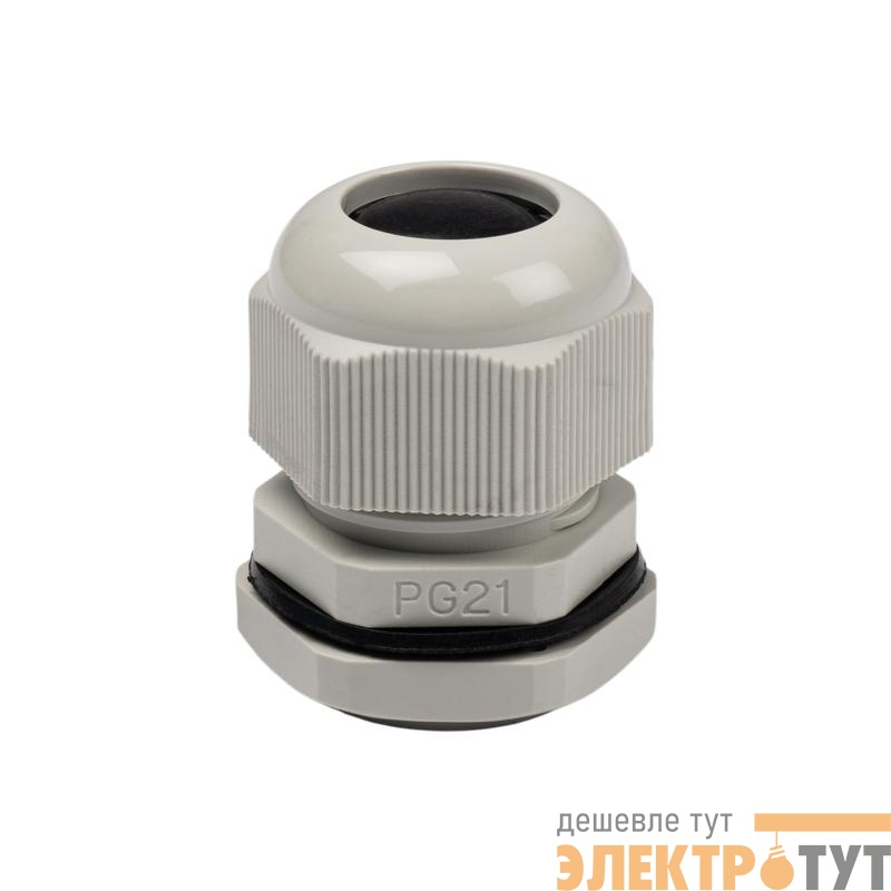 Ввод кабельный (сальник) PCG PG21 IP68 (уп.50шт) JazzWay 5076495