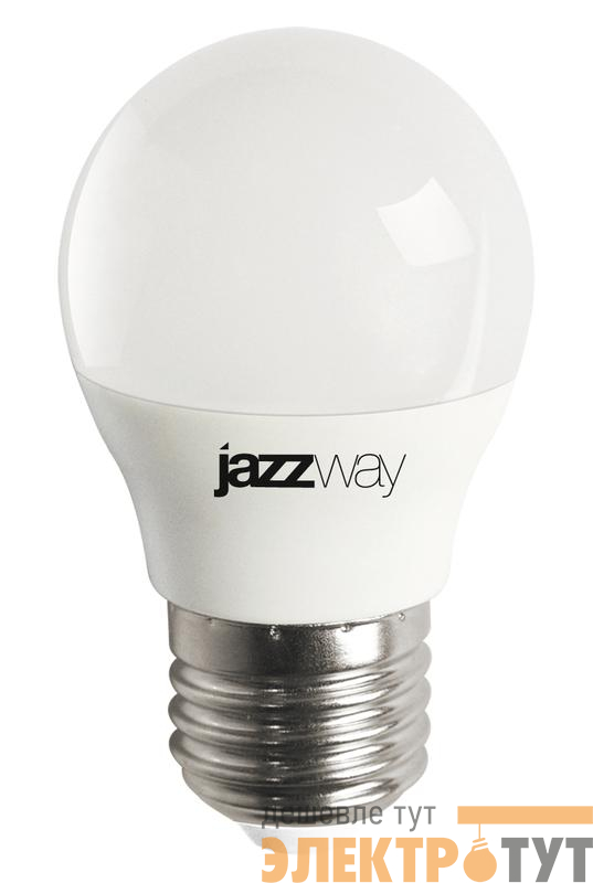 Лампа светодиодная PLED-LX 8Вт G45 шар 4000К нейтр. бел. E27 Pro JazzWay 5025301