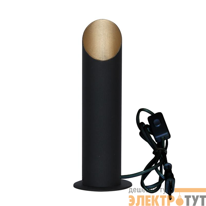 Светильник "Соната" 250 ННБ 63-60-009 G9 [ИМ] настол. черн.зол./шнур черн. Элетех 1005405285