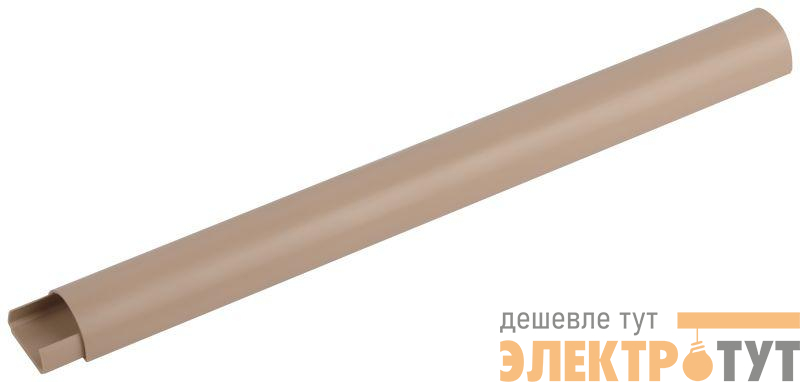 Кабель-канал 20х12 L2000 полукруглый беж. KK-20-12-B Эра Б0058626