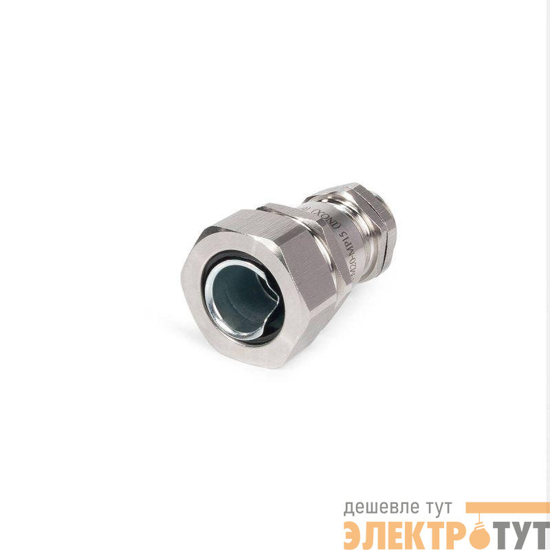 Ввод кабельный для металлорукава ВК-М20(6-12мм)-МР15 (INOX) (уп.10шт) Fortisflex 88168