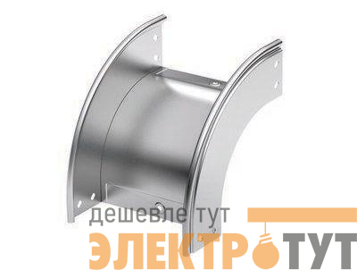 Угол для лотка вертикальный внешний 90град. 300х80 CD 90 в компл. с крепежн. элемент. нерж. DKC 36805KINOX