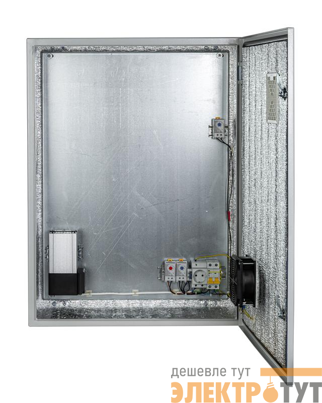 Термошкаф -55град. до +50град.C 600x800x250мм IP54 5УТПВ-А (Ver. 2.0) с обогревом и активной вентил. Mastermann 00-00016769