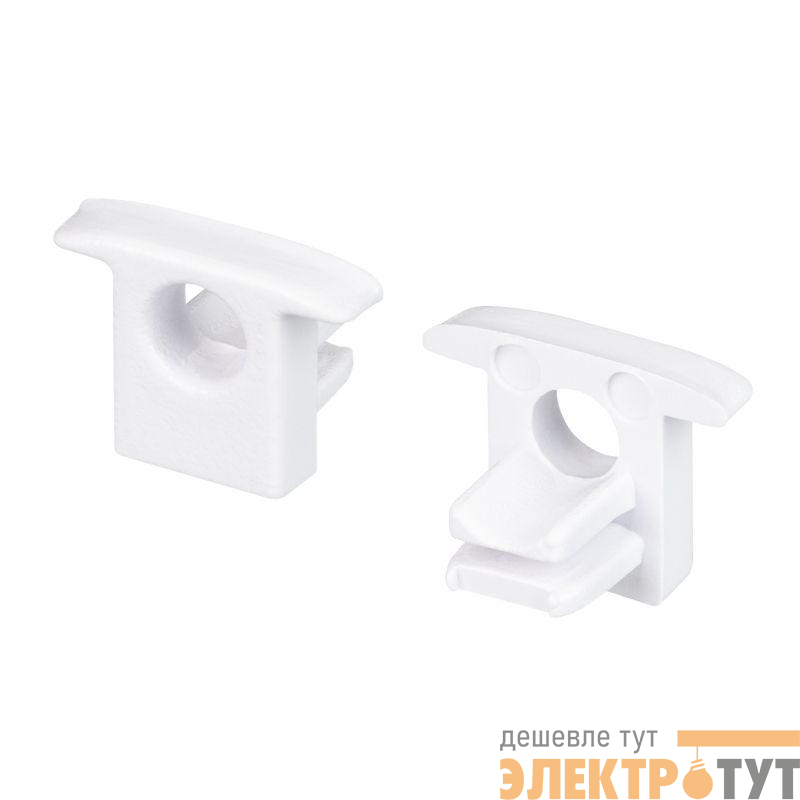 Заглушка ARH-MICRO-F-W4 с отверстием пластик Arlight 037404