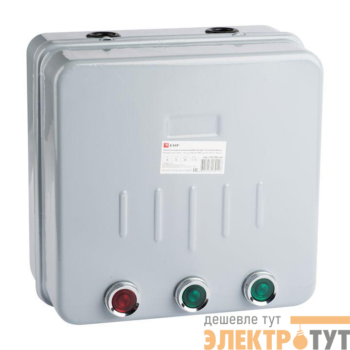 Пускатель реверсивный КМЭ 12А 230В с РТЭ IP44 в корп. PROxima EKF ctrp-r-12-230v-rev