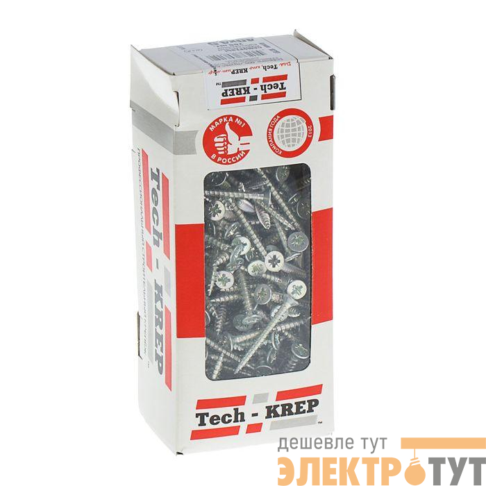 Саморез универсальный 40х4.5мм оцинк. (уп.200шт) Tech-Krep/Zitar 102191
