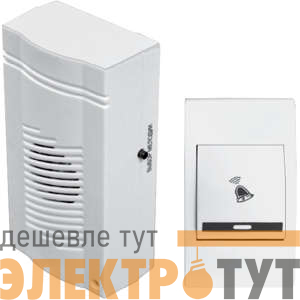 Звонок беспроводной Комфорт 32 мелодии 100м 2AAAх1.5В МОНОМАХ КМ-01Б