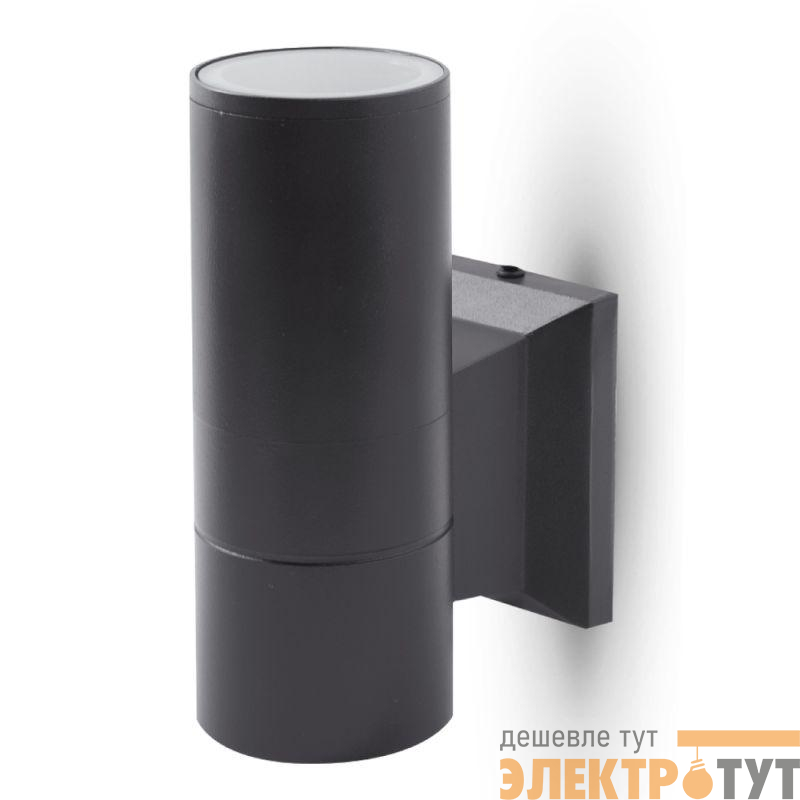 Светильник уличный фасадный металлический IP54 LGU10-03 C02 черн. Camelion 15388