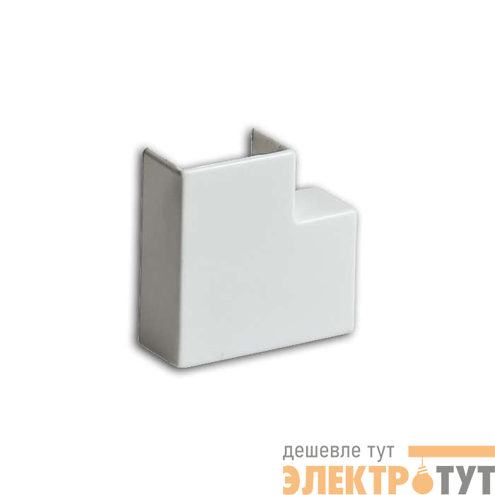 Поворот 90град. для кабель-канала РКК 15х10 бел. Ruvinil ПВР-15х10