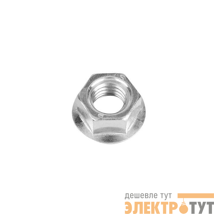 Гайка с фланцем М10 TDZ (уп.100шт) EKF gflm10-TDZ