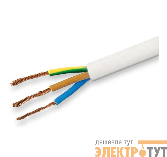 Шнур TOKOV ELECTRIC ШВВП 3х0.75 380В Б (бухта) (м) 1945416
