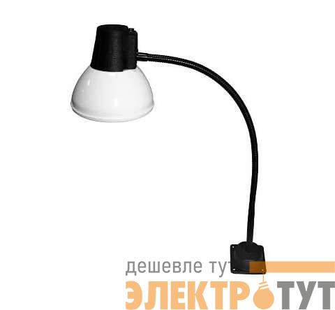 Светильник НКП 03-60-026-03 Алькор-03 60Вт E27 станочный на флексе 545мм бел. Трансвит 306