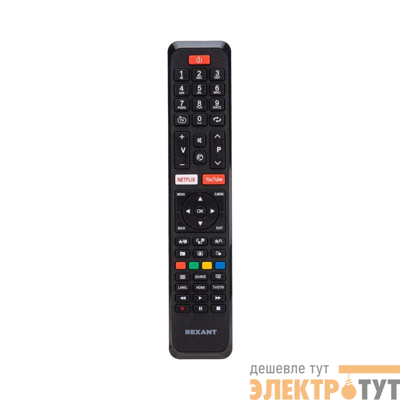 Пульт универсальный для телевизоров TELEFUNKEN/VESTEL/BEKO Rexant 38-0013