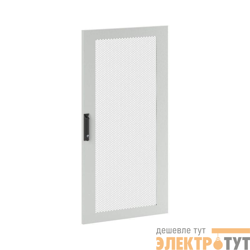 Дверь одностворчатая для IT-CQE 1600х600 перфорир. RAL7035 DKC RGITCPMS1660