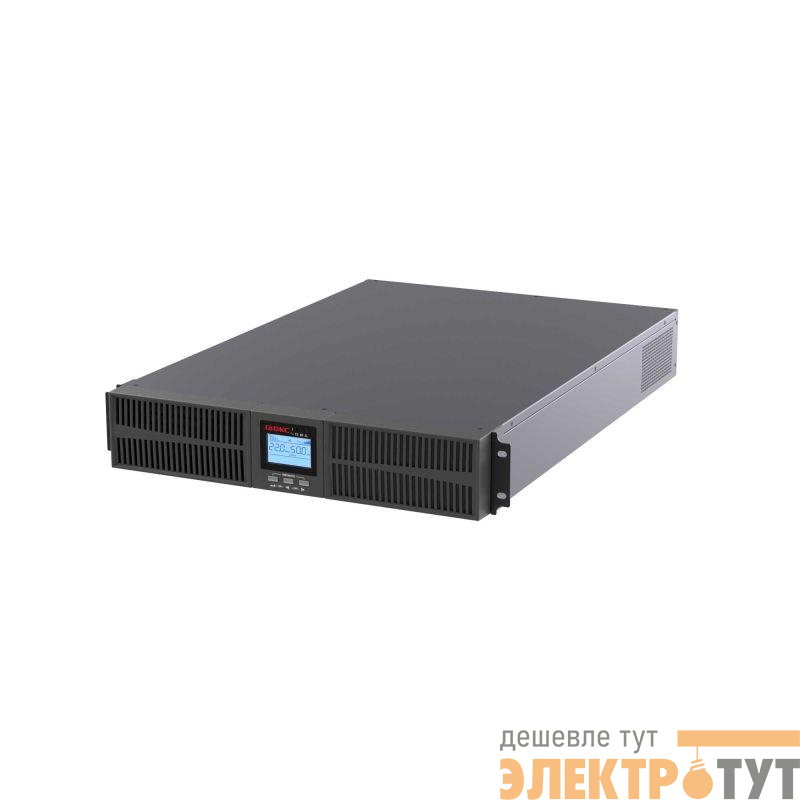 Источник бесперебойного питания Онлайн Trio TM 6 кВА/6 кВт 1/1 EPO USB RS-232 клеммная колодка з/у 6А без АКБ DKC TRIOTM6A0P