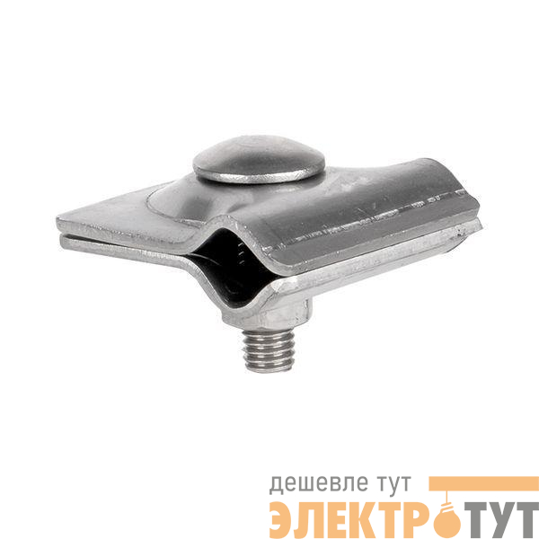 Зажим прута универсальный (пластина 45х45мм) NI PROxima EKF lp-g3103-ni