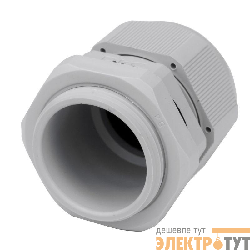 Ввод кабельный Dкаб. 4-8мм IP68 PG9 с контргайкой (розн. уп.4шт) DKC 52600R