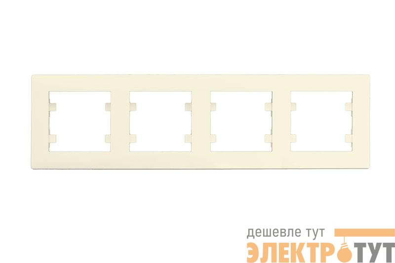 Рамка 4-м Karea RIZZ крем Makel 88010704
