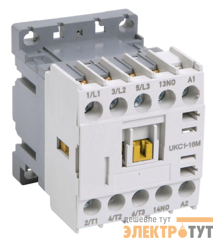 Миниконтактор МКИ-11210 12А 230В/АС3 1НО KARAT IEK KMM11-012-230-10