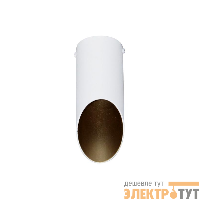 Светильник "Соната" 111 НПБ 01-25-101 G9 [ИМ] потолочн. бел./зол. Элетех 1005405288