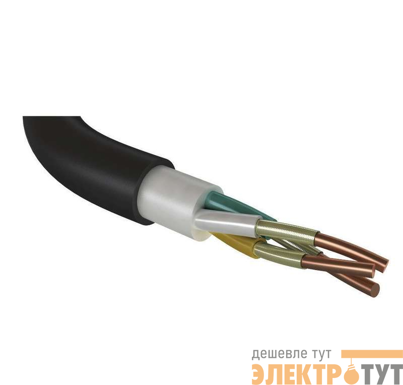 Кабель ППГнг(А)-HF 3х2.5 ОК (N PE) 1кВ (м) ПромЭл 4645110