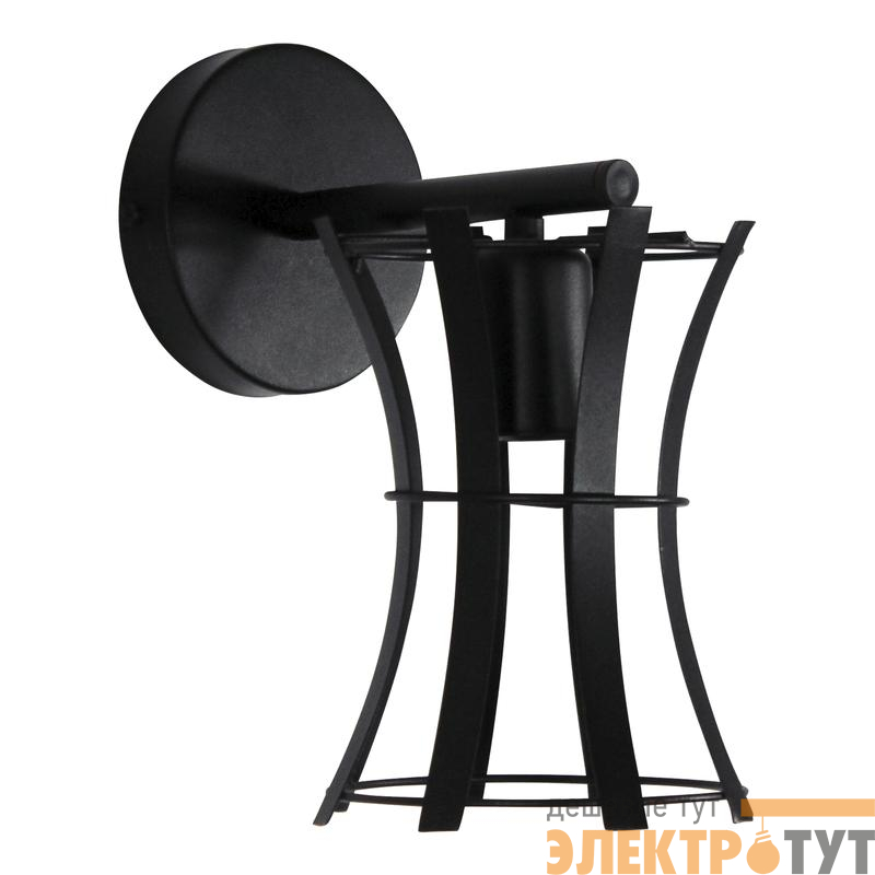 Светильник "Викинг" 511 НББ 01-60-168 Е27 (ИМ) настенный черн. муар Элетех 1005405100