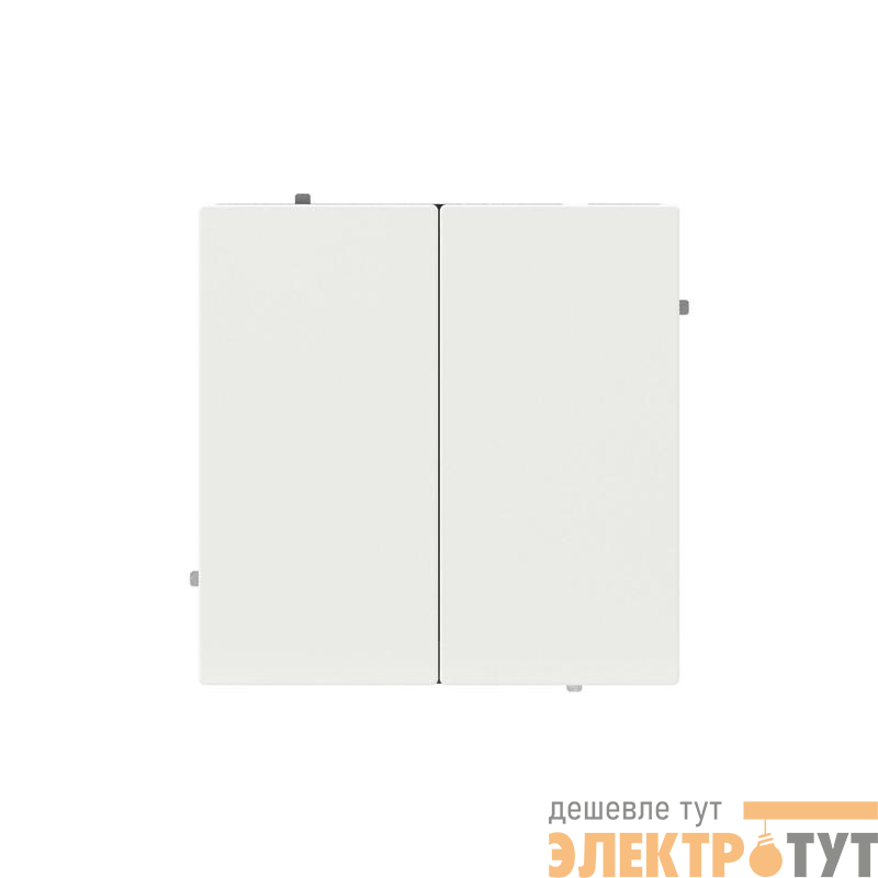Кнопка 2-кл. KANT бел. магнолия DKC 7000154