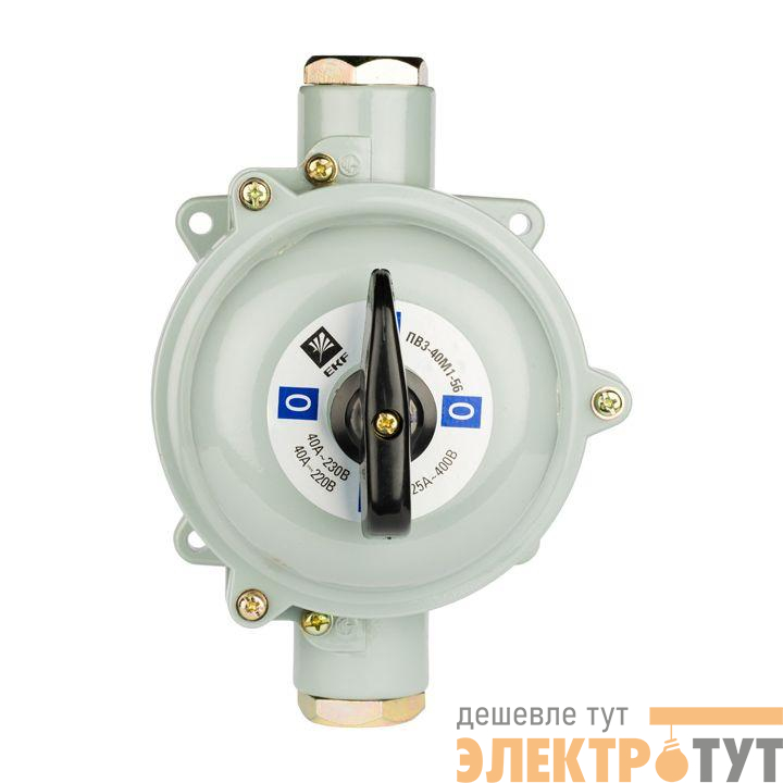 Выключатель пакетный 1-кл. 100А IP56 ПВ3-100 М1 сил. сер. EKF pv-3-100-5