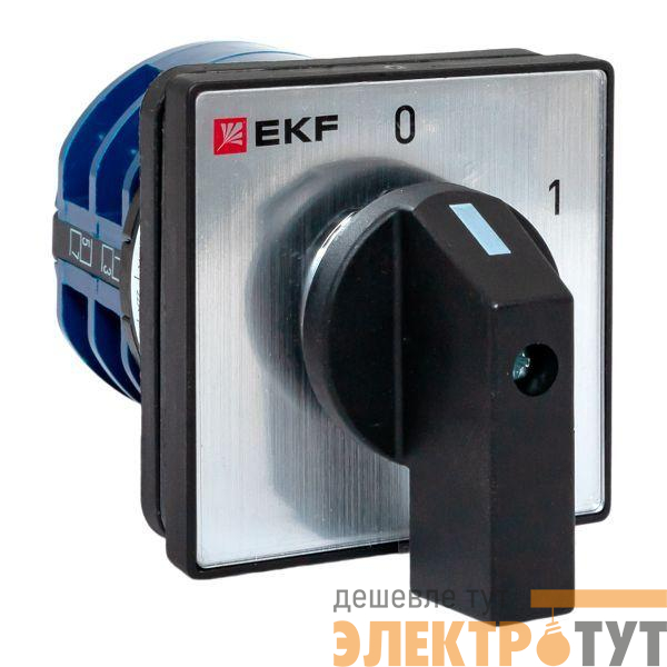 Переключатель кулачковый ПК-1-13 3п 32А "0-1" IP65 EKF pk-1-13-32-65