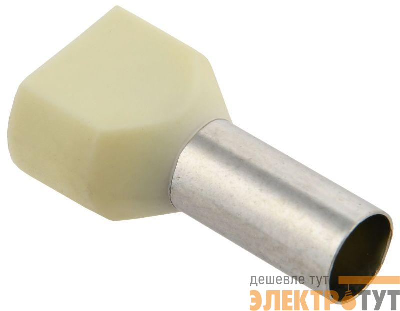 Наконечник-гильза НГИ2 10-14 сл. кость (уп.20шт) IEK UTE10-4-D10-0-100