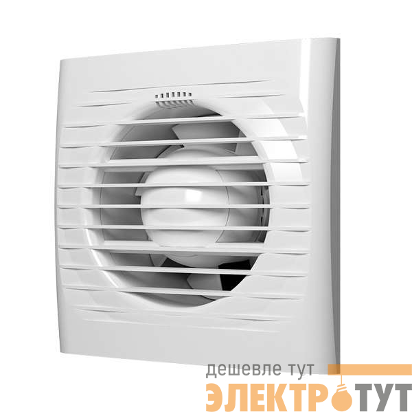 Вентилятор вытяжной осевой 100мм обратн. клапан бел. AURAMAX OPTIMA 4C