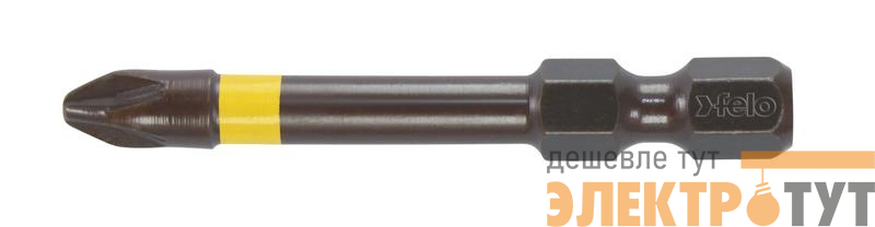 Бита крестовая ударная Impact E6.3 PH3х50 (уп.5шт) FELO 03203540