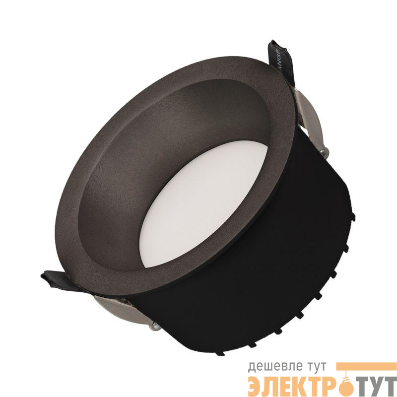 Светильник MS-DROP-BUILT-R105-14W Warm2700 BK 85 deg 230В 14Вт 2700К IP54 метал. Arlight 054708