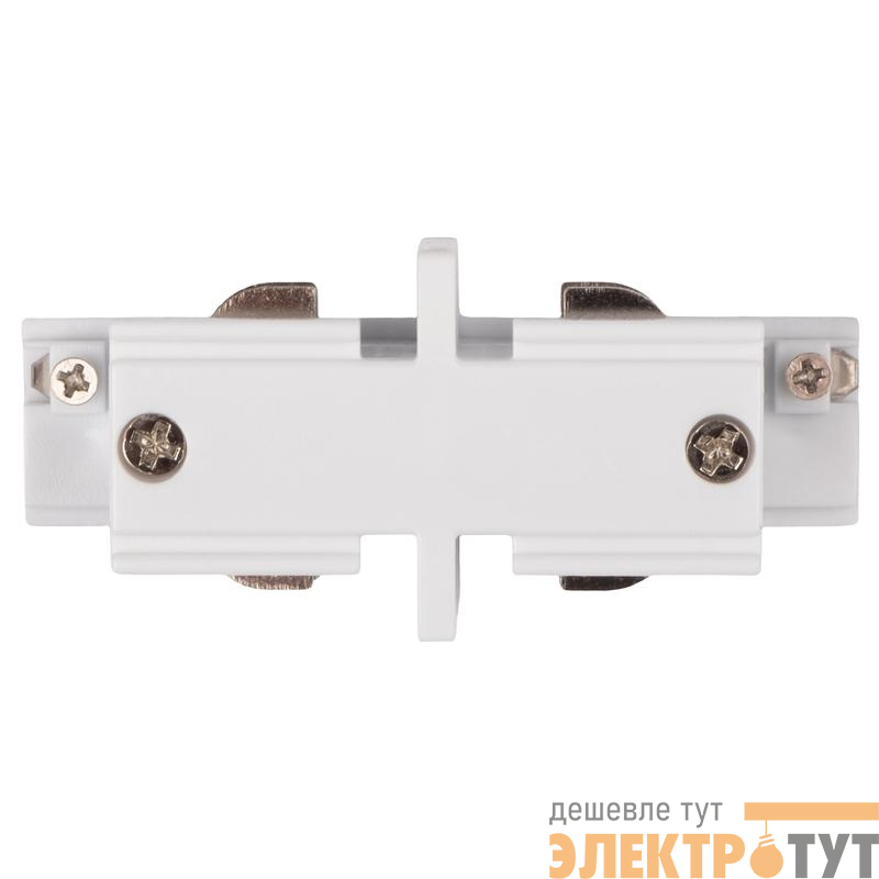 Аксессуар к шинопроводу трехфазному 3P PTR CI-WH SHORT Короткий коннектор Pro+ бел. JazzWay 5063006