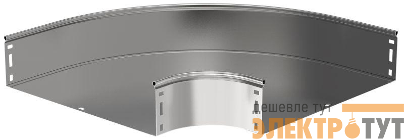 Угол для лотка плавн. 90град. тип Г01 ESCA 80х600мм IEK CPG01-0-90-080-600