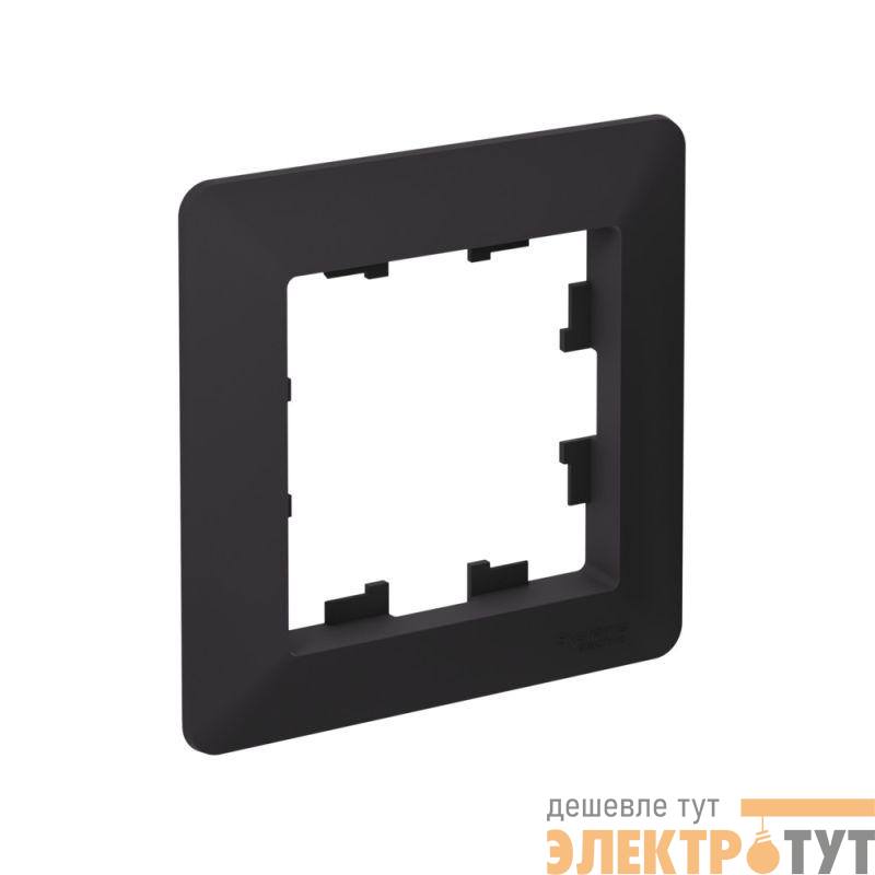 Рамка 1-м AtlasDesign Air карбон/дым. черн. SE ATN221001