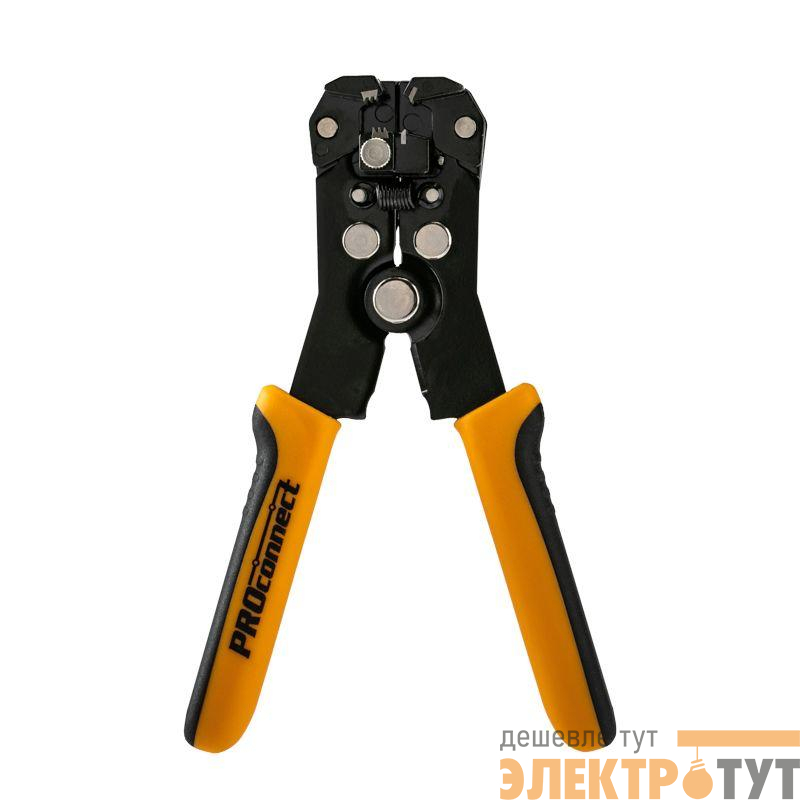 Инструмент для зачистки кабеля 0.2-6.0кв.мм и обжима наконечников HT-766М PROCONNECT 12-4005-6