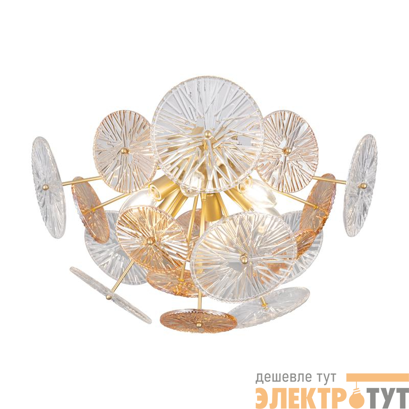 Светильник Brillia 60Вт E14х6 IP20 потолочн. Freya FR5274CL-06G