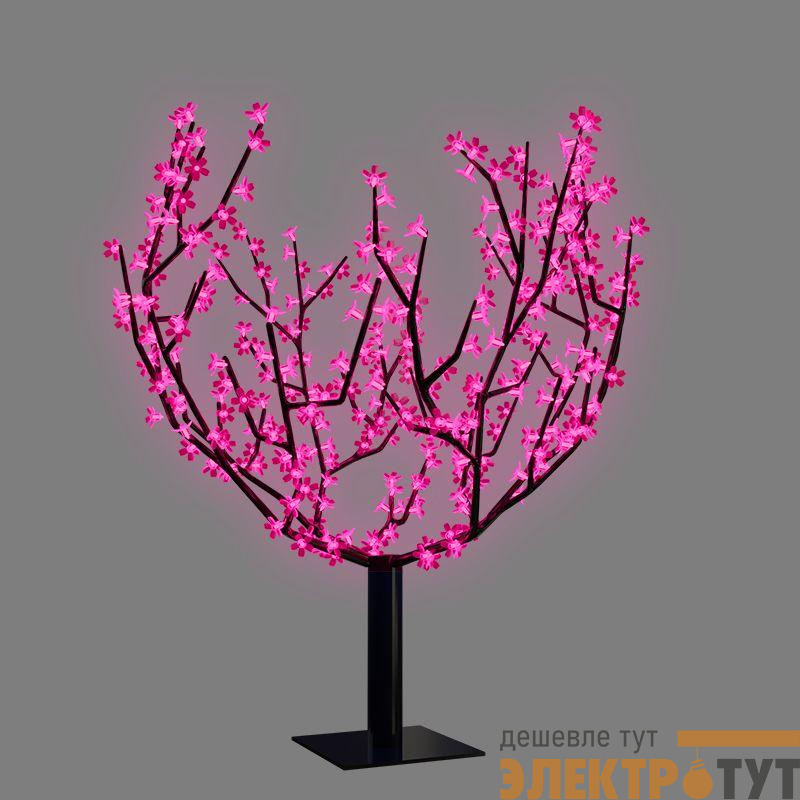 Дерево светодиодное "Сакура" 2.4м d кроны 2.0м LED роз. IP65 понижающ. трансф. в компл. Neon-Night 531-128