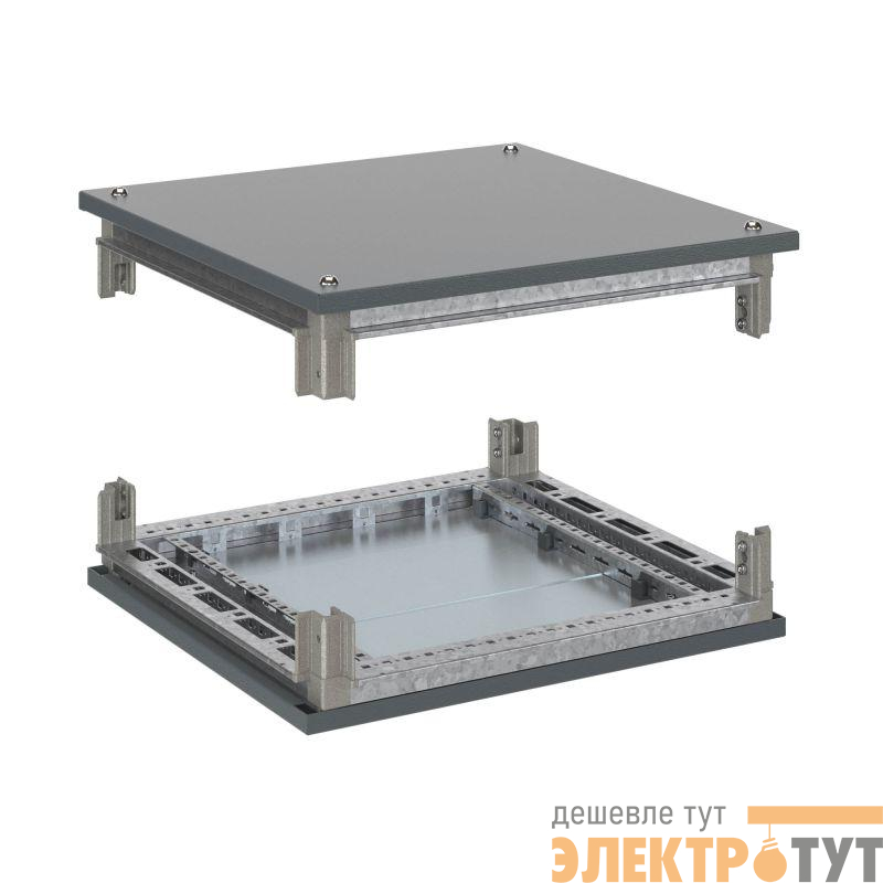Комплект крыша и основание для оцинкованных шкафов CQE 400х800мм DKC R5GTB48 изображение