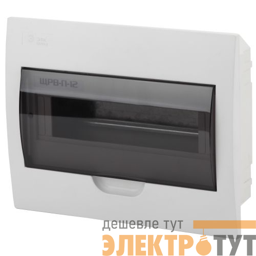 Бокс встраиваемый ЩРВ-П-12 12мод. IP41 пластик SIMPLE NO-box_simple-plastic_12_flush BOXF12 Эра Б0041513