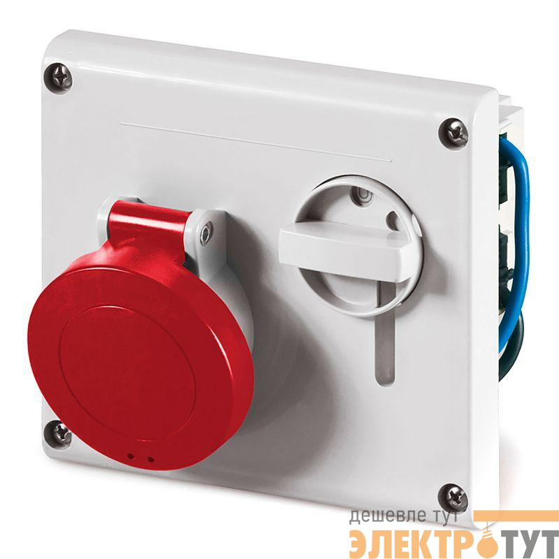 Розетка скрыт. уст. 16А 400В 3P+E IP44 DKC DIS4001686