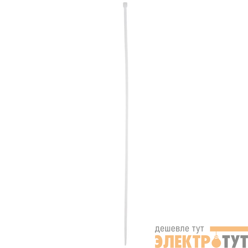 Хомут кабельный (стяжка) PCT 3.6х350-100WH 3.6х350 PA6.6 бел. (уп.100шт) JazzWay 5053885