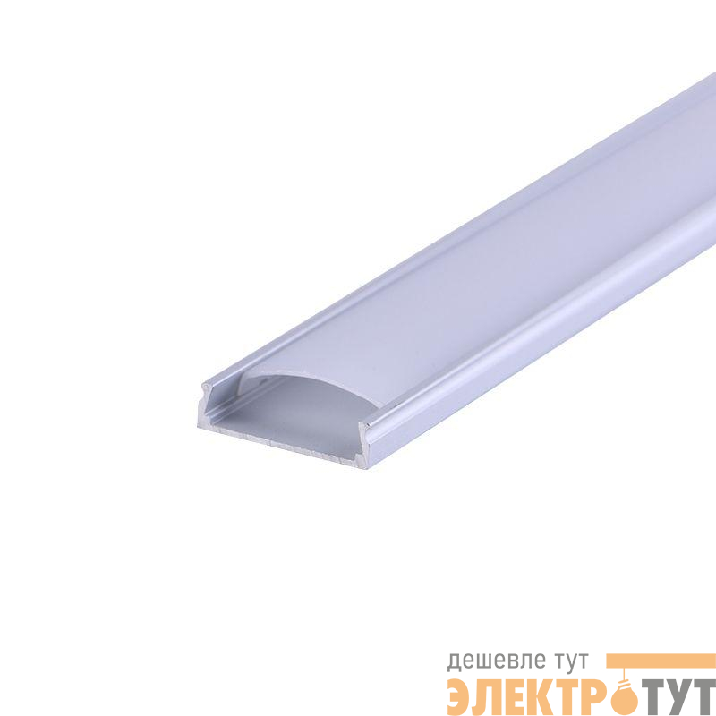 Комплект врезного алюм. профиля с рассеив. 24х6мм 2м Rexant 146-403