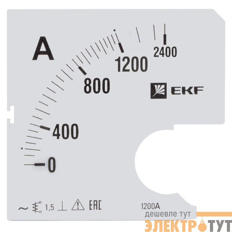 Шкала A961 1200/5А-1.5 PROxima EKF s-a961-1200