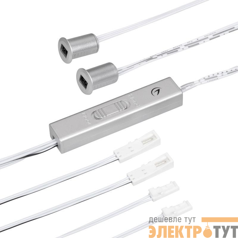 ИК-датчик SR-PRIME-RECESSED-IRD/H-R11-SL (12-24В 48-96Вт DOOR/HAND) IP20 пластик Arlight 046466